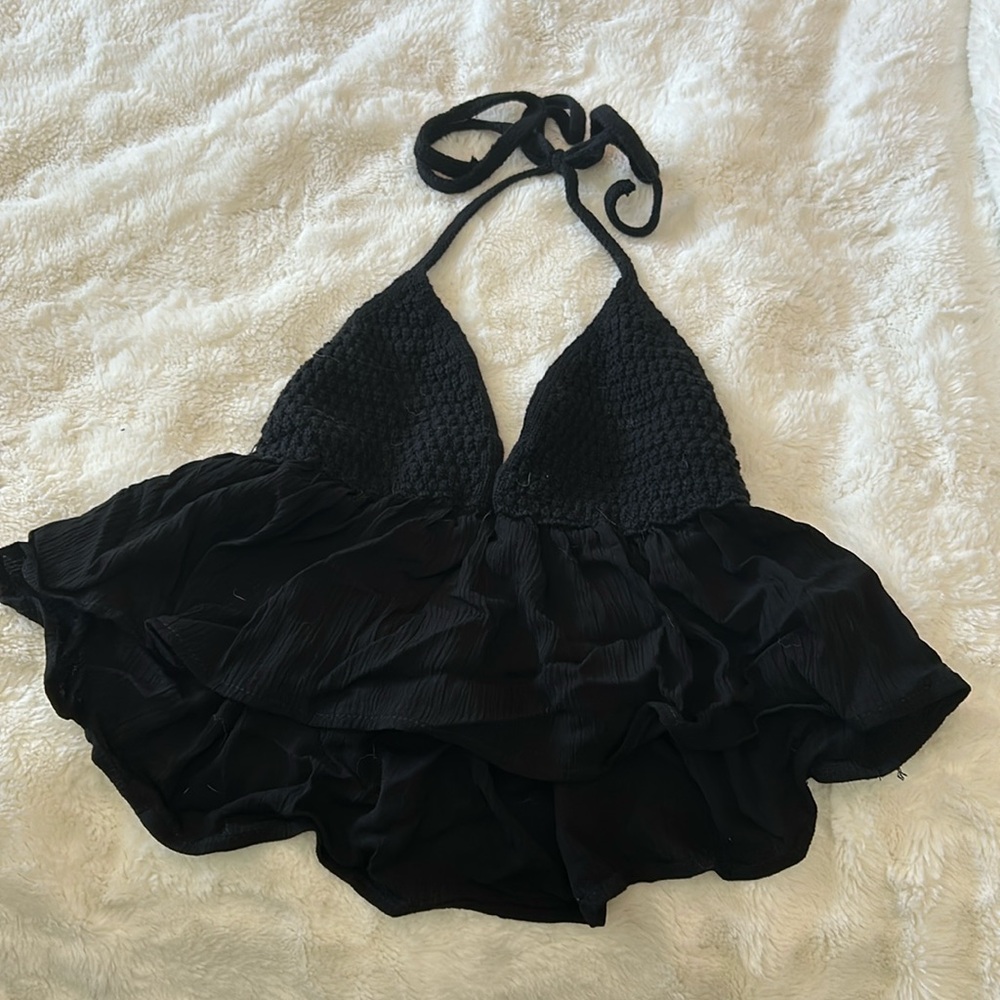 garage crocheted summer top